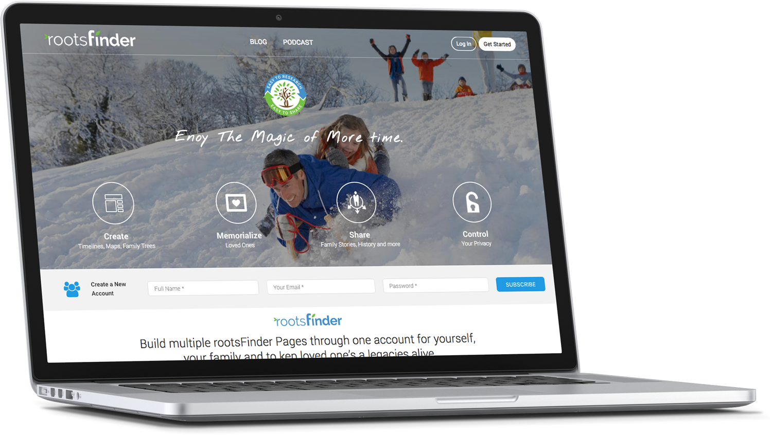 Diseño Web por cCopilot para RootsFinder, Inc. | Diseño #13752396