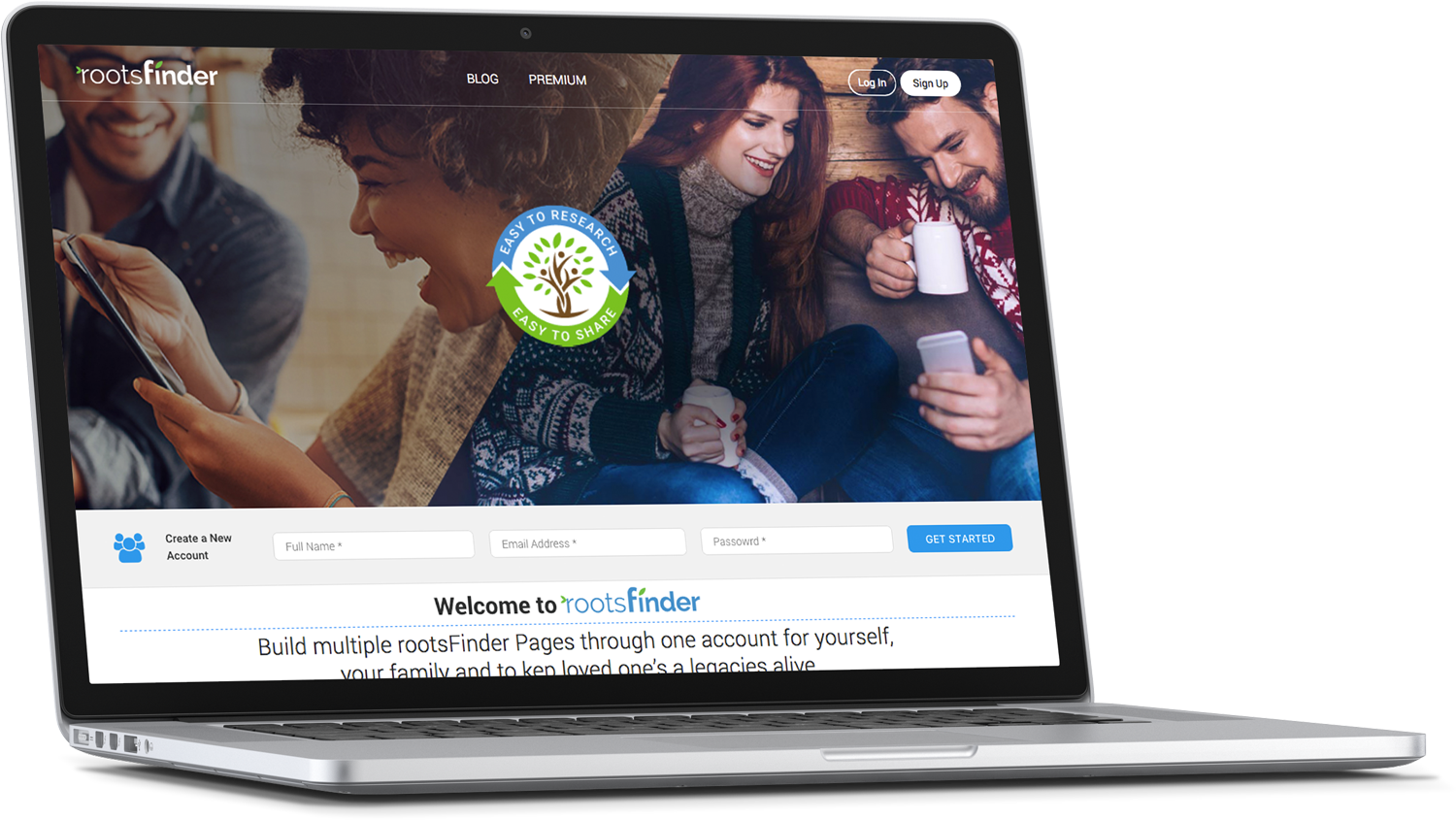 Diseño Web por cCopilot para RootsFinder, Inc. | Diseño #13787928