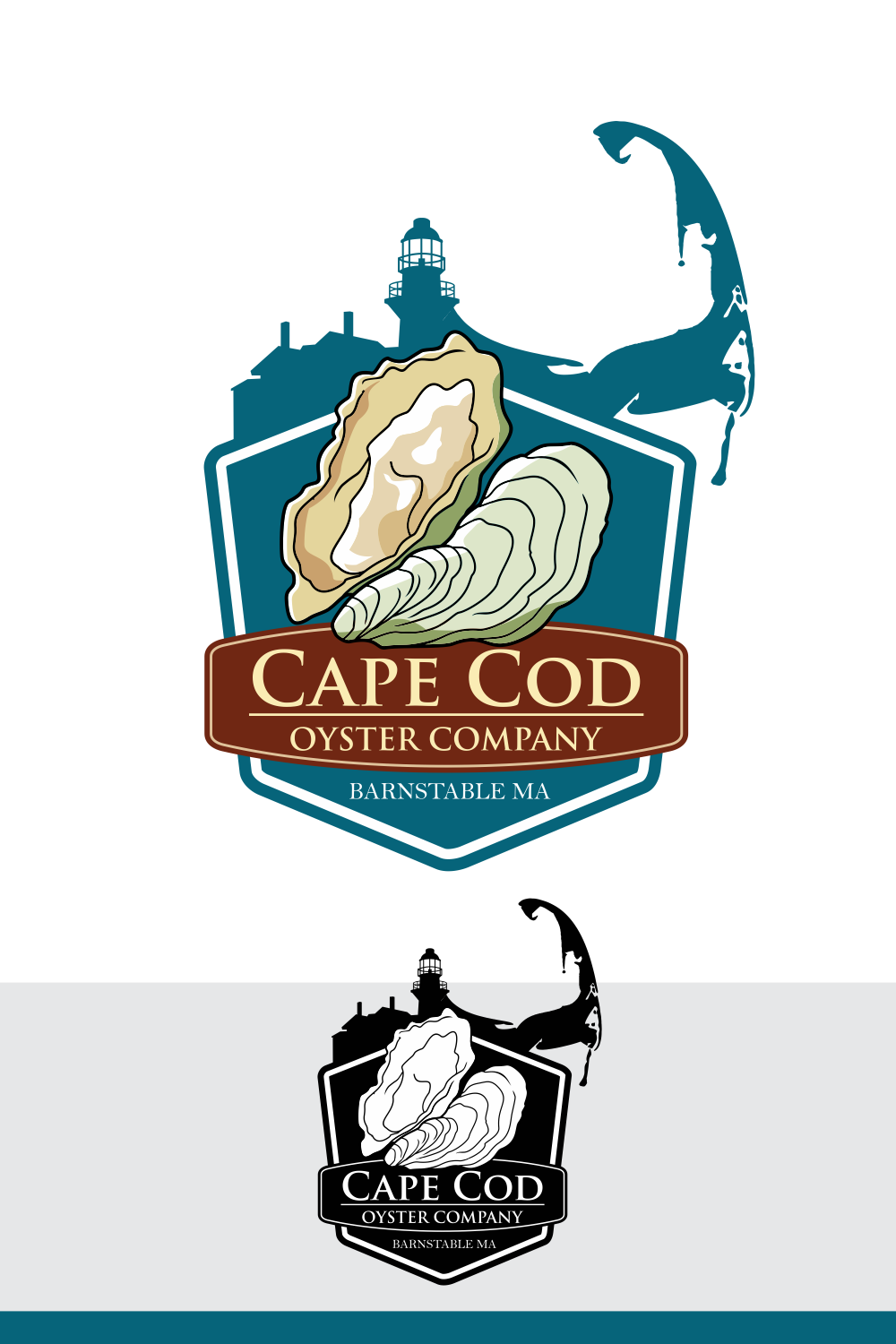 Logo Design by Gigih Rudya for Cape Cod Oyster Company  | Design #13813826