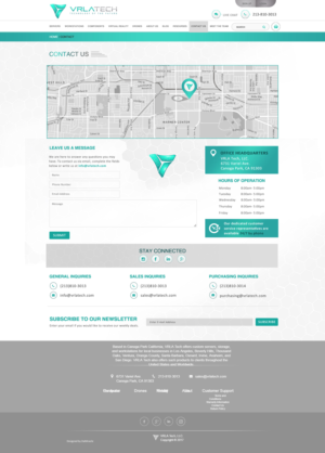 Web Design by Da Miracle for this project | Design: #13830311