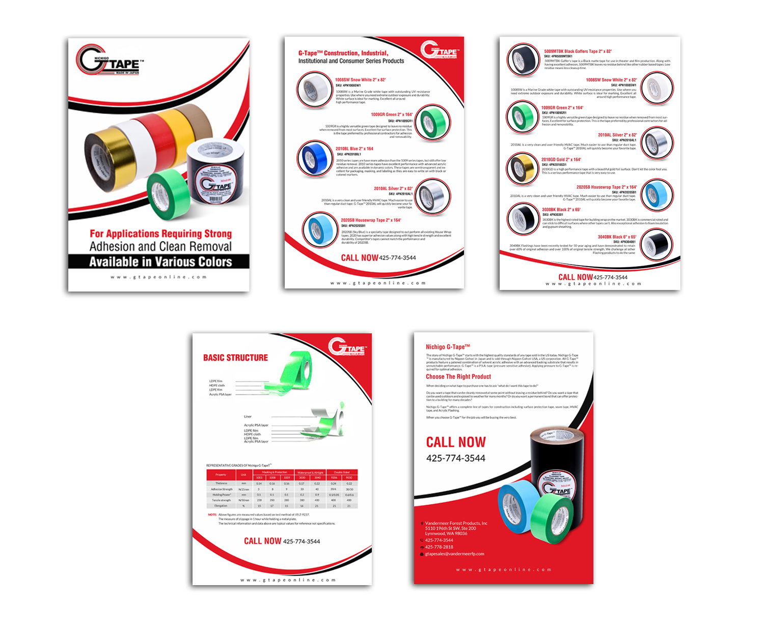 Diseño de Brochure por creative.bugs para Vandermeer Forest Products | Diseño #13815345