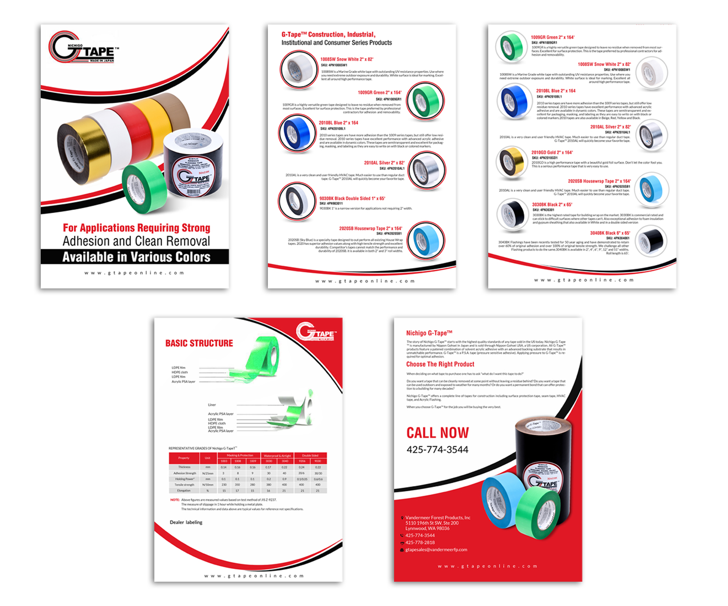 Brochure Design by creative.bugs for Vandermeer Forest Products | Design #13829102