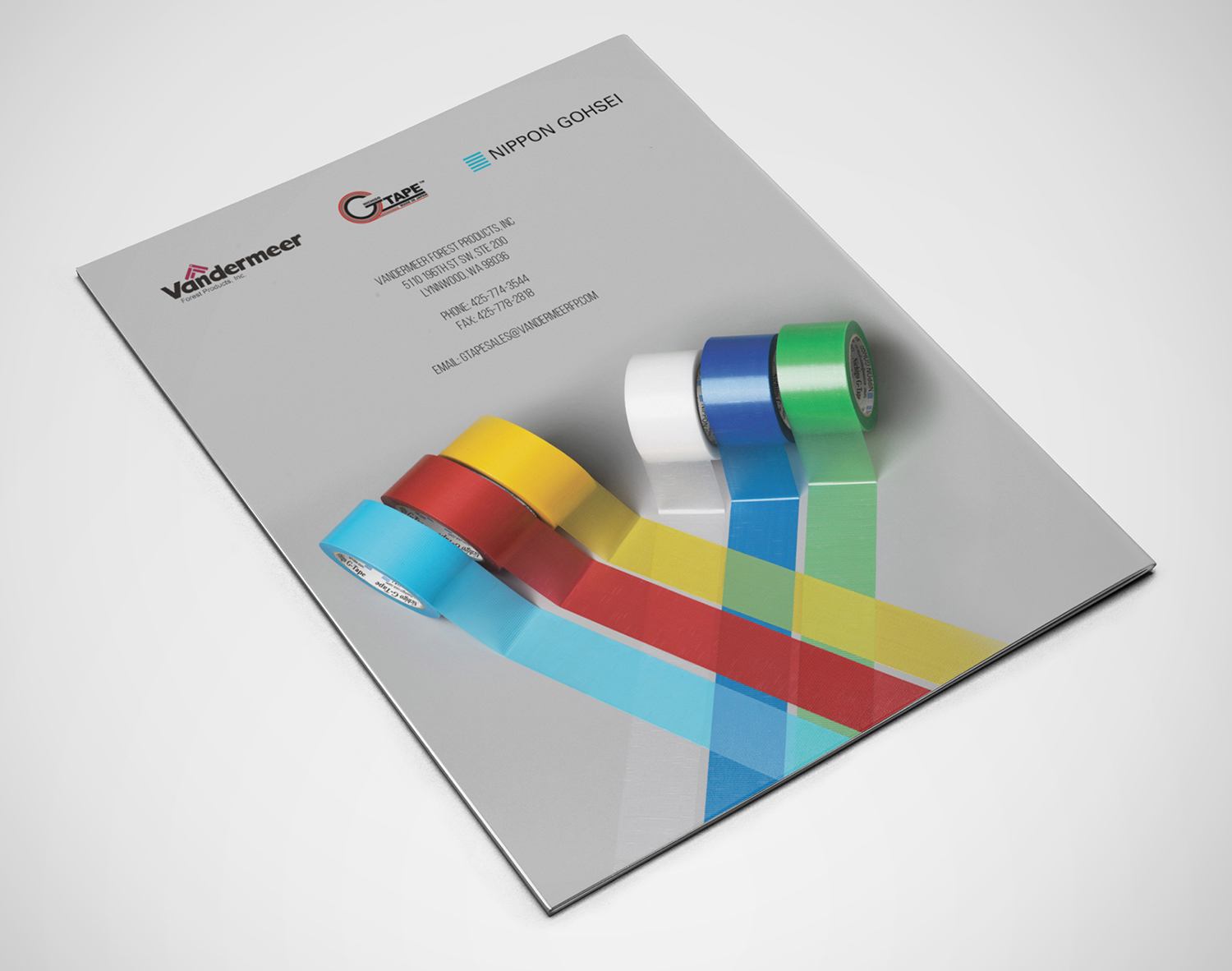 Brochure Design by Martin Alonso for Vandermeer Forest Products | Design #13839716