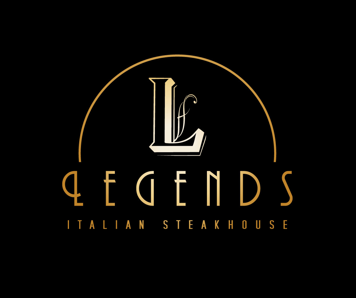 Logo Design by alan manninz for Legends Italian Steakhouse | Design #13727577