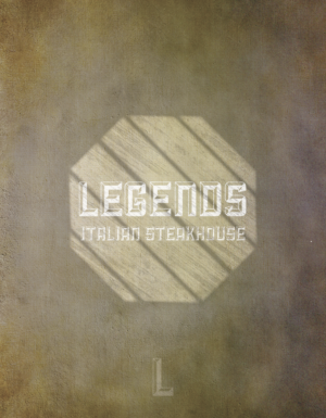 Logo Design by EZO Design for Legends Italian Steakhouse | Design #13799564
