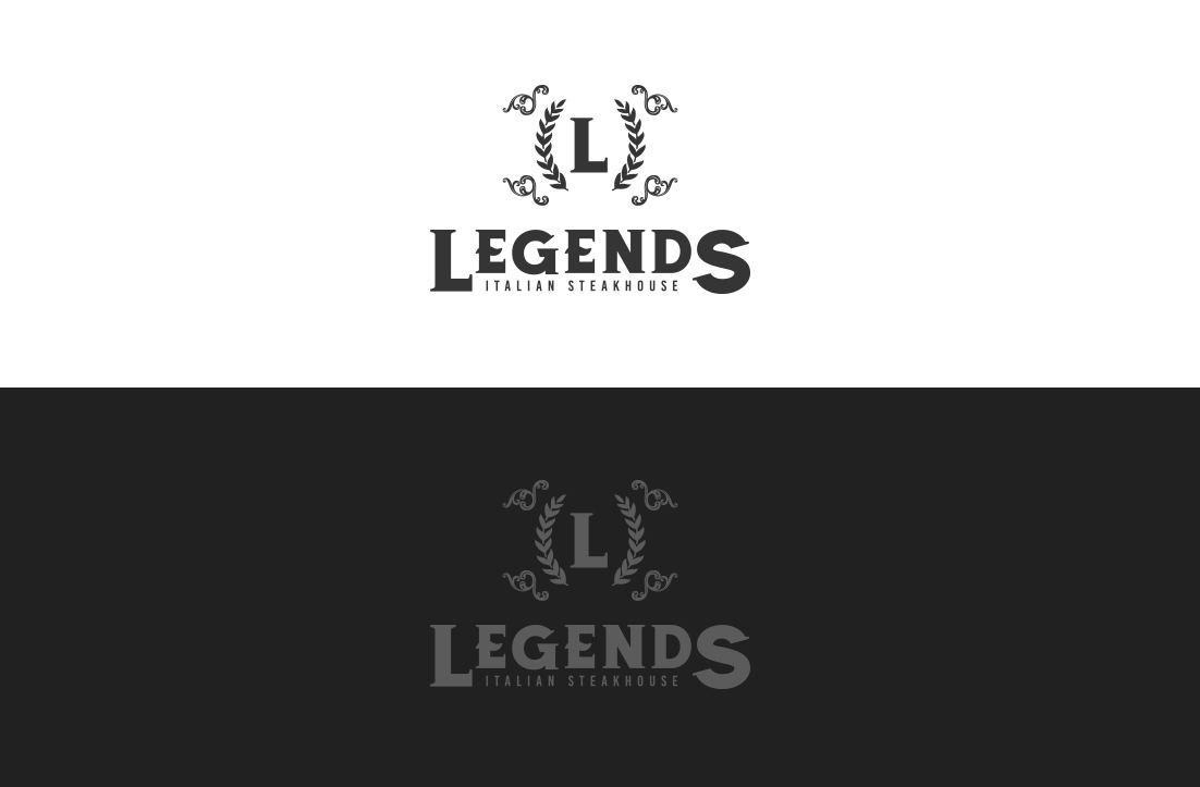 Logo Design by GLDesigns for Legends Italian Steakhouse | Design #13726591