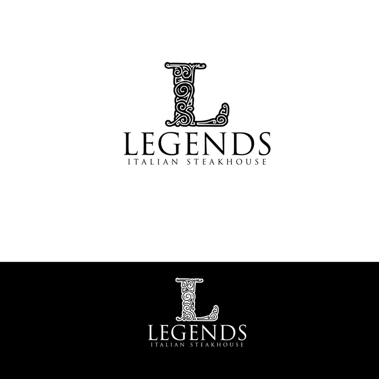 Diseño de Logo por DesignDUO para Legends Italian Steakhouse | Diseño #13846312