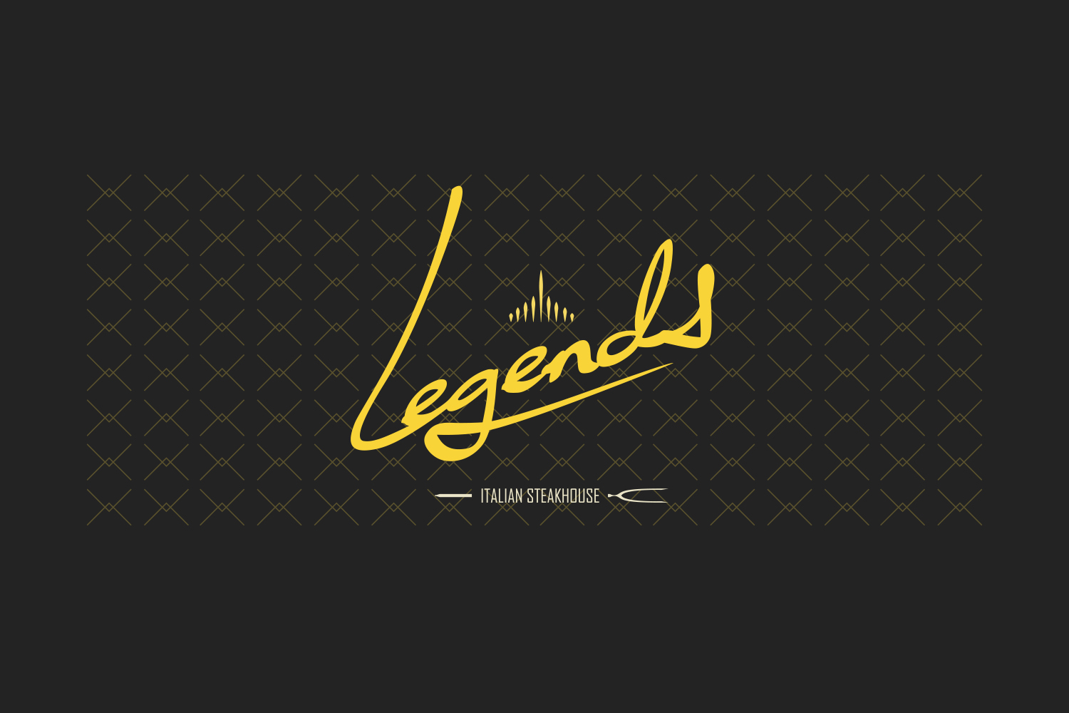 Logo Design by Juan Calderon for Legends Italian Steakhouse | Design #13839259