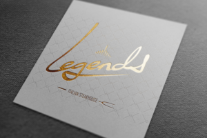 Diseño de Logo por Juan Calderon para Legends Italian Steakhouse | Diseño: #13839306
