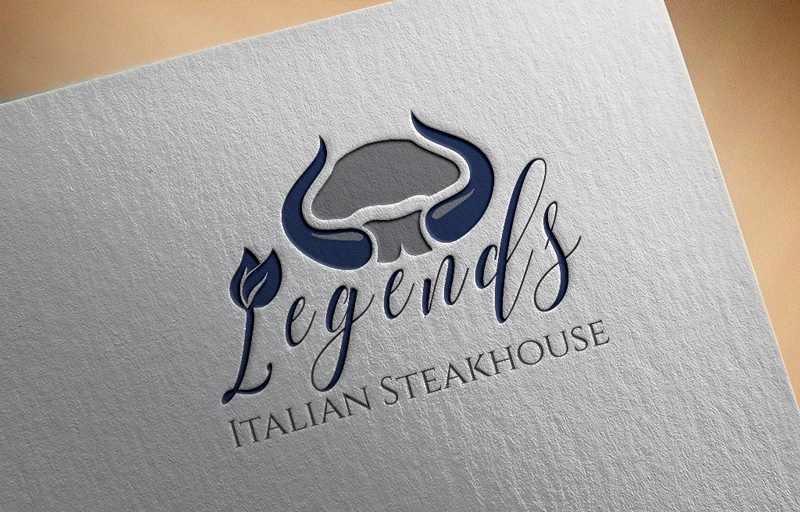 Logo Design by taherswapon for Legends Italian Steakhouse | Design #13732469