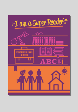 Jayla The Super Reader and Friends | Vector Design by Image Solutions
