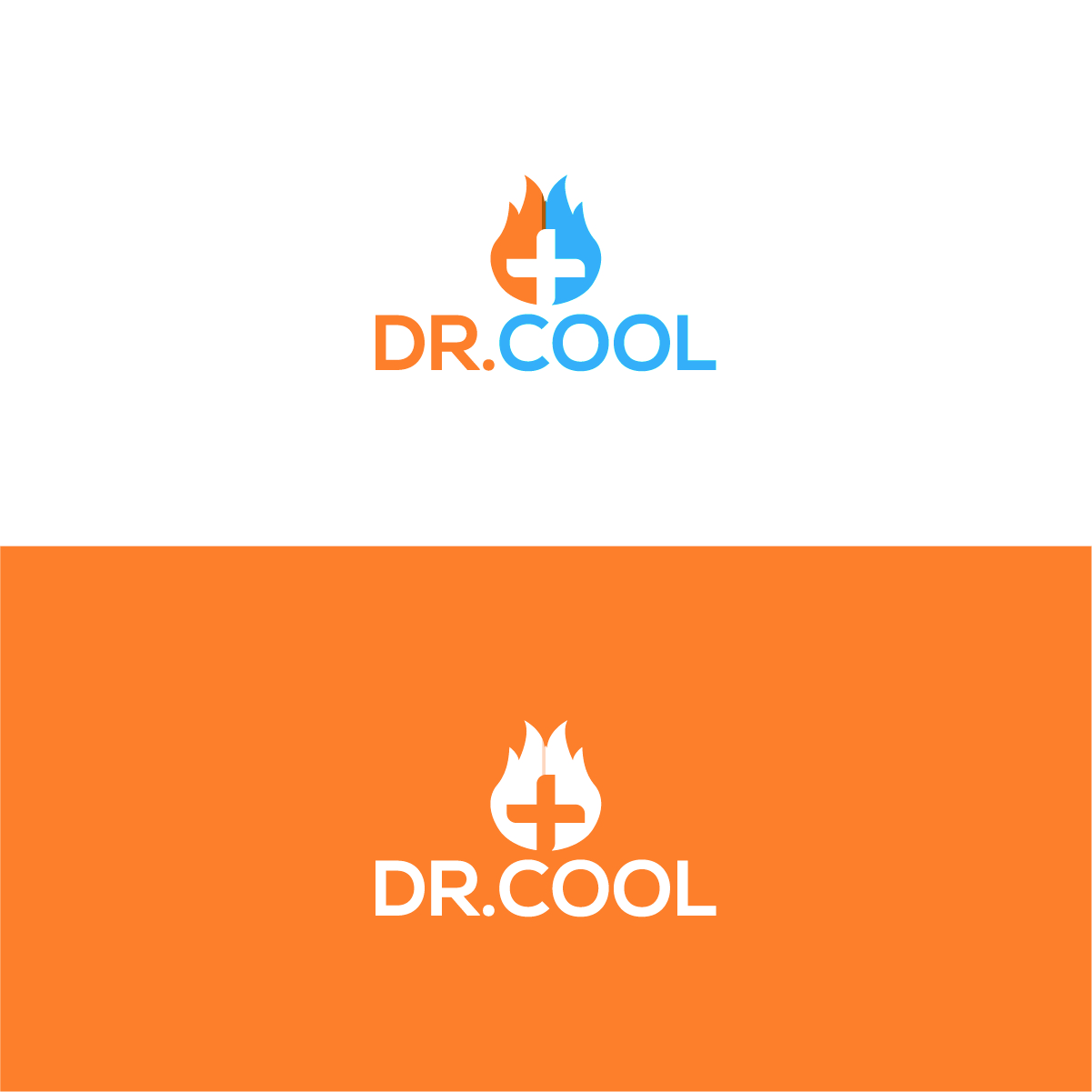Logo Design by 3Guys for Dr. Cool Inc. | Design #13739794