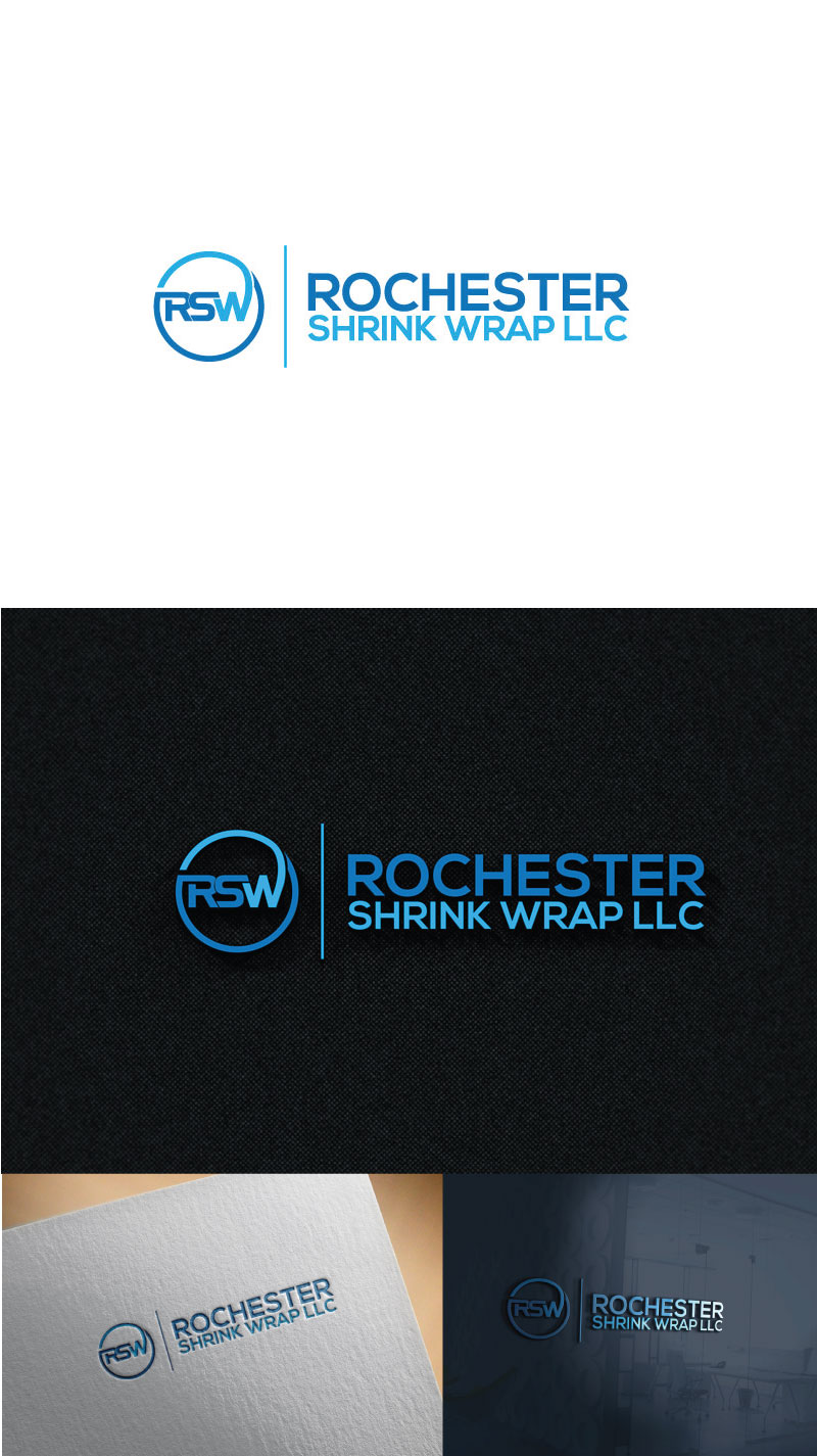 Logo Design by mhr ™ for Rochester Shrink Wrap | Design: #13739772