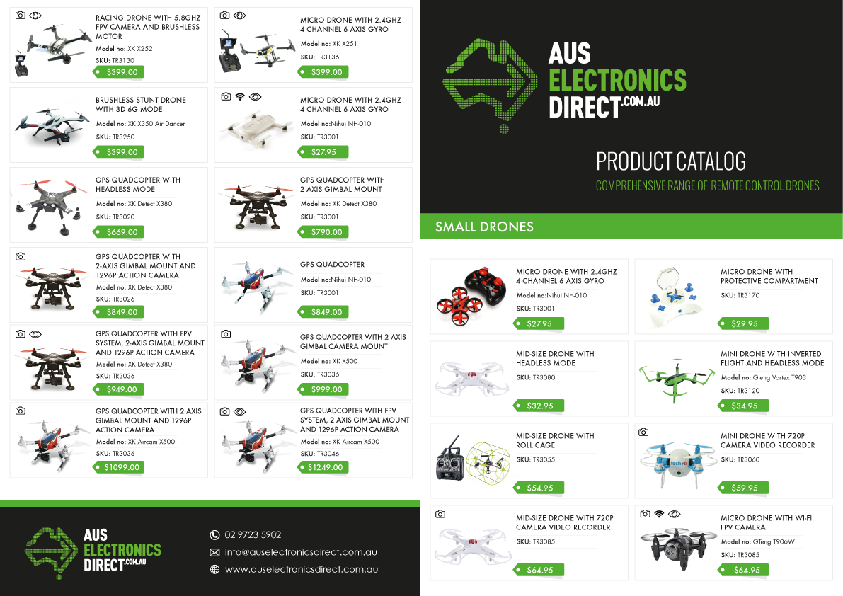 Flyer Design by uniquedesign10 for Aus Electronics Direct | Design #13781879