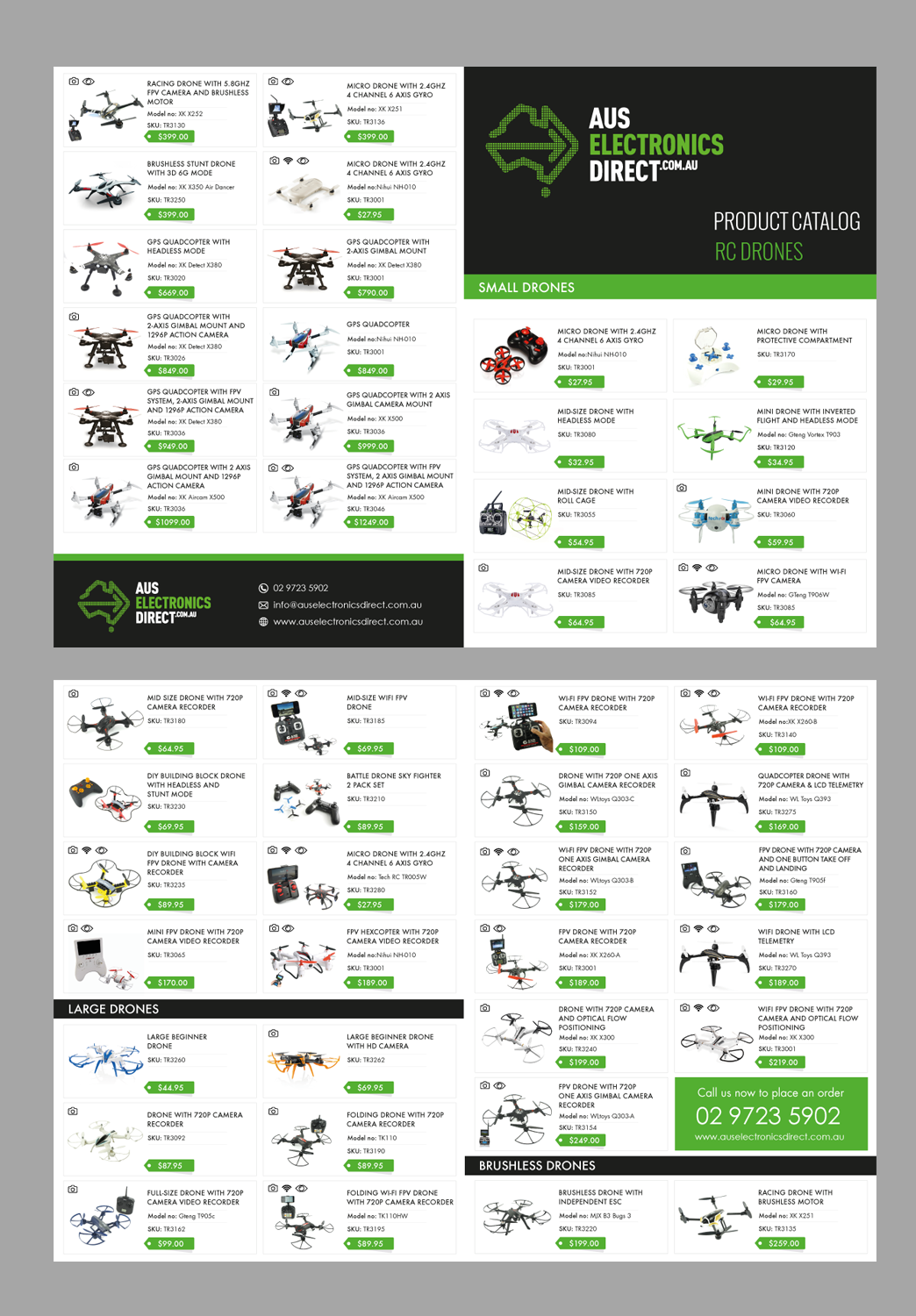 Flyer Design by uniquedesign10 for Aus Electronics Direct | Design #13789067