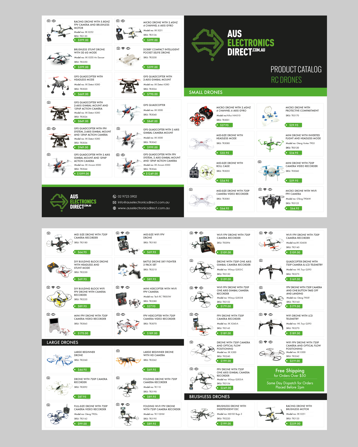 Flyer Design by uniquedesign10 for Aus Electronics Direct | Design #13790046