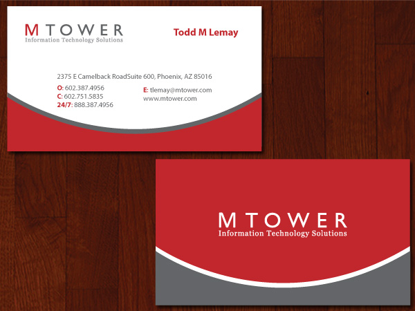 Business Card Design by firebird2011 for this project | Design #542463