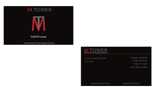 Business Card Design by paul