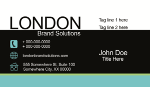 Design de Carte de Visite par Tturner1442 pour London Brand Solutions Ltd | Design : #13741696