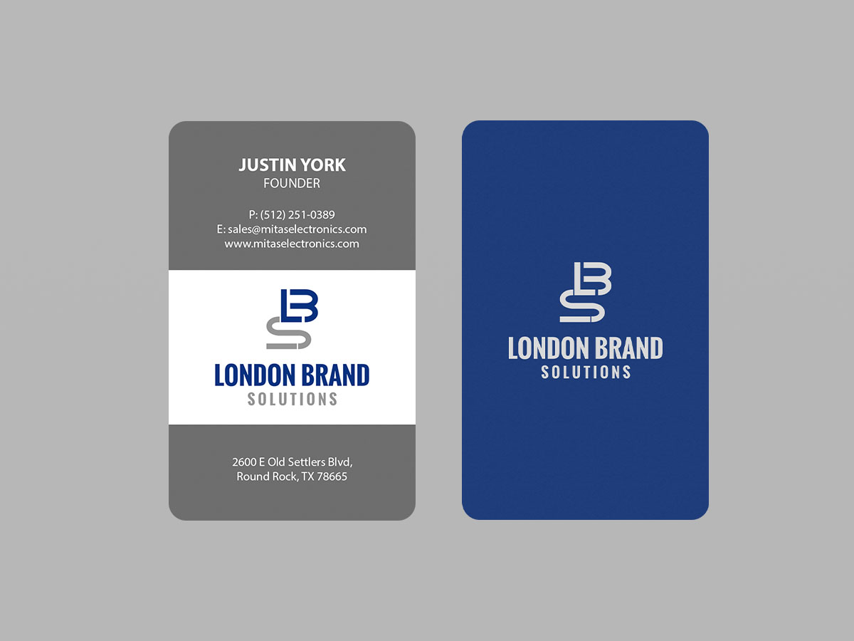 Business Card Design by Creations Box 2015 for London Brand Solutions Ltd | Design #13753607