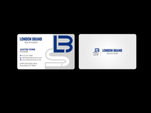 Design de Carte de Visite par Creations Box 2015 pour London Brand Solutions Ltd | Design : #13753609