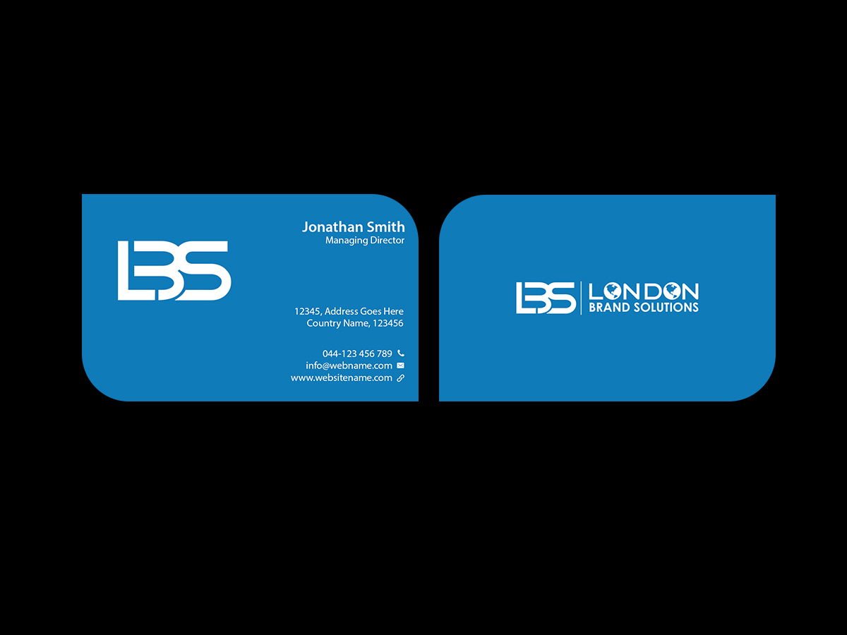 Design de Carte de Visite par Creations Box 2015 pour London Brand Solutions Ltd | Design #13753622