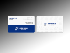 Design de Carte de Visite par Creations Box 2015 pour London Brand Solutions Ltd | Design : #13753638