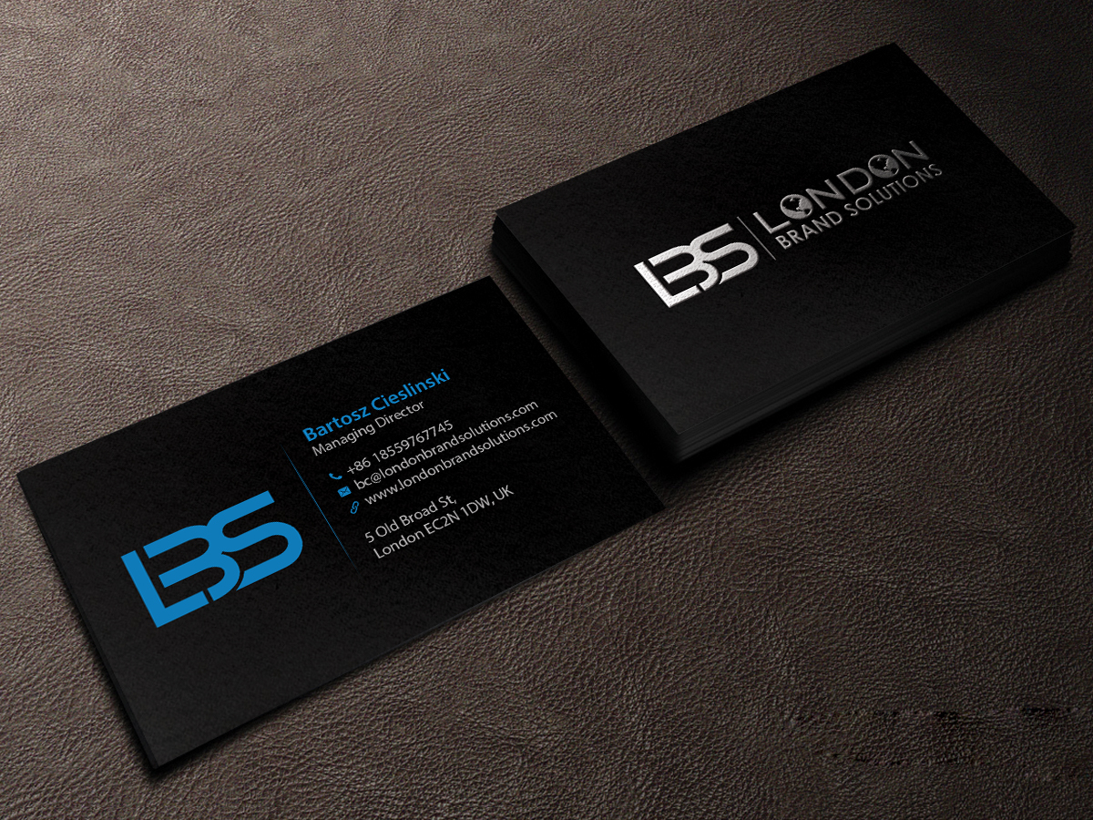 Business Card Design by Creations Box 2015 for London Brand Solutions Ltd | Design #13823951