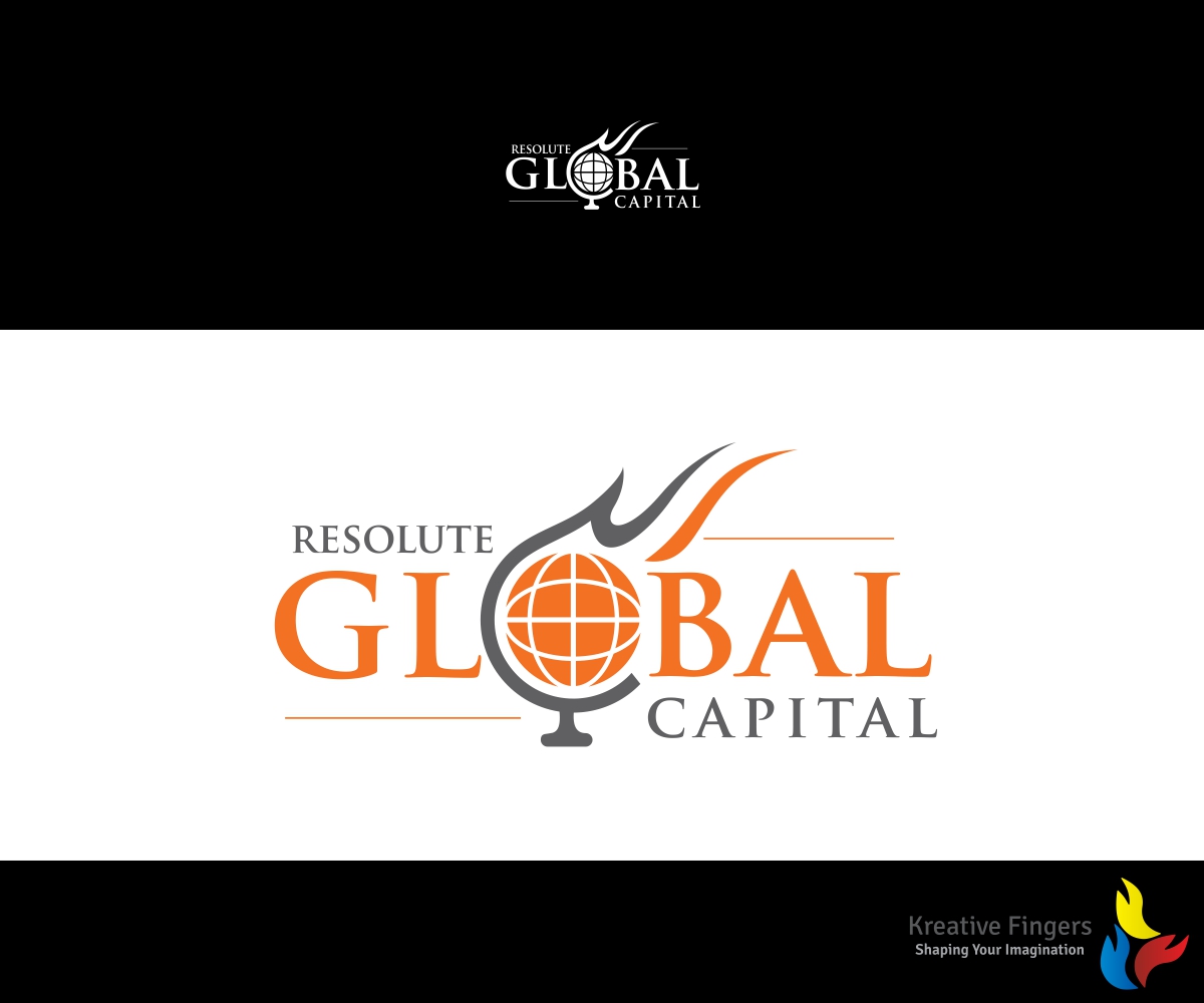 Serious, Professional, Finance Logo Design for Resolute Global Capital