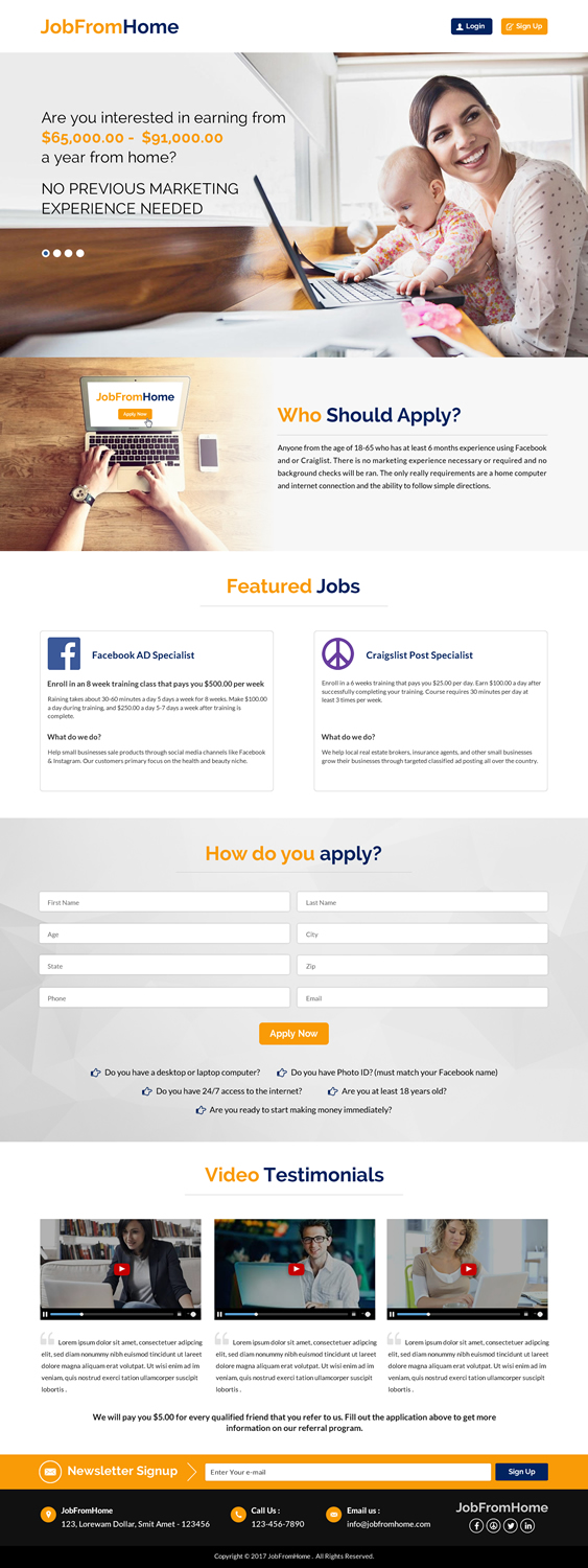 Design de Page d'Accueil par Sbss pour iHustling, LLC | Design #13751874