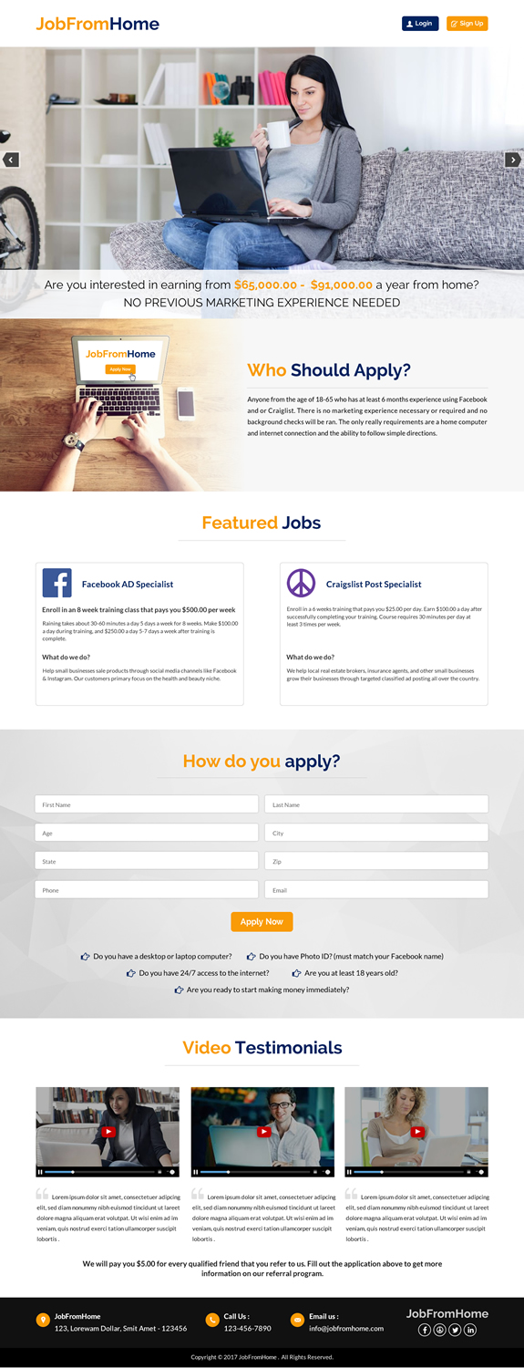 Design de Page d'Accueil par Sbss pour iHustling, LLC | Design #13751880