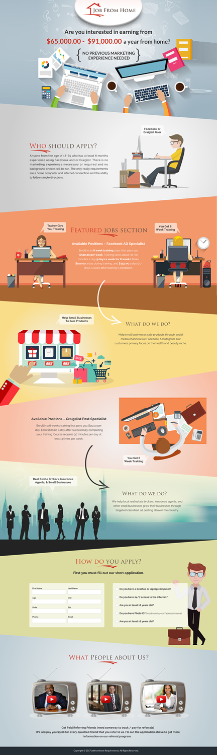 Diseño de Página de Aterrizaje por Sbss para iHustling, LLC | Diseño #13757703