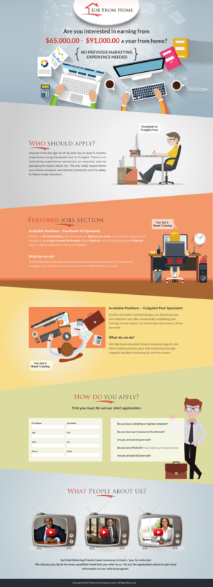 Diseño de Página de Aterrizaje por Sbss para iHustling, LLC | Diseño: #13768243