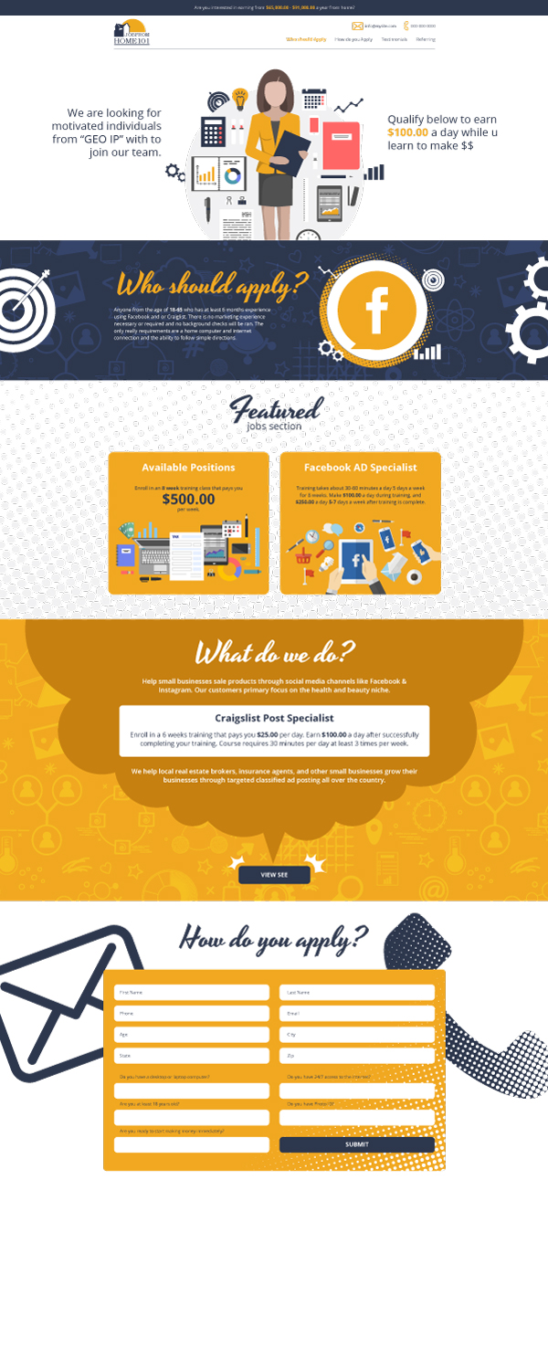 Design de Page d'Accueil par Impressive Sol pour iHustling, LLC | Design #13799851