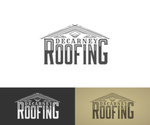 Logo-Design von VGB für DeCarney Roofing | Design: #13765432