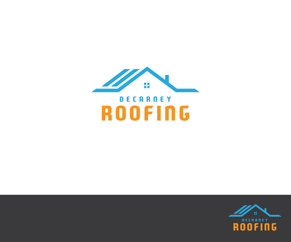 Logo Design by KabhTech Studio for DeCarney Roofing | Design #13749228