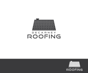Diseño de Logo por KabhTech Studio para DeCarney Roofing | Diseño: #13749234