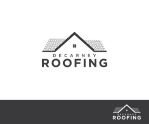Diseño de Logo por KabhTech Studio para DeCarney Roofing | Diseño: #13749235