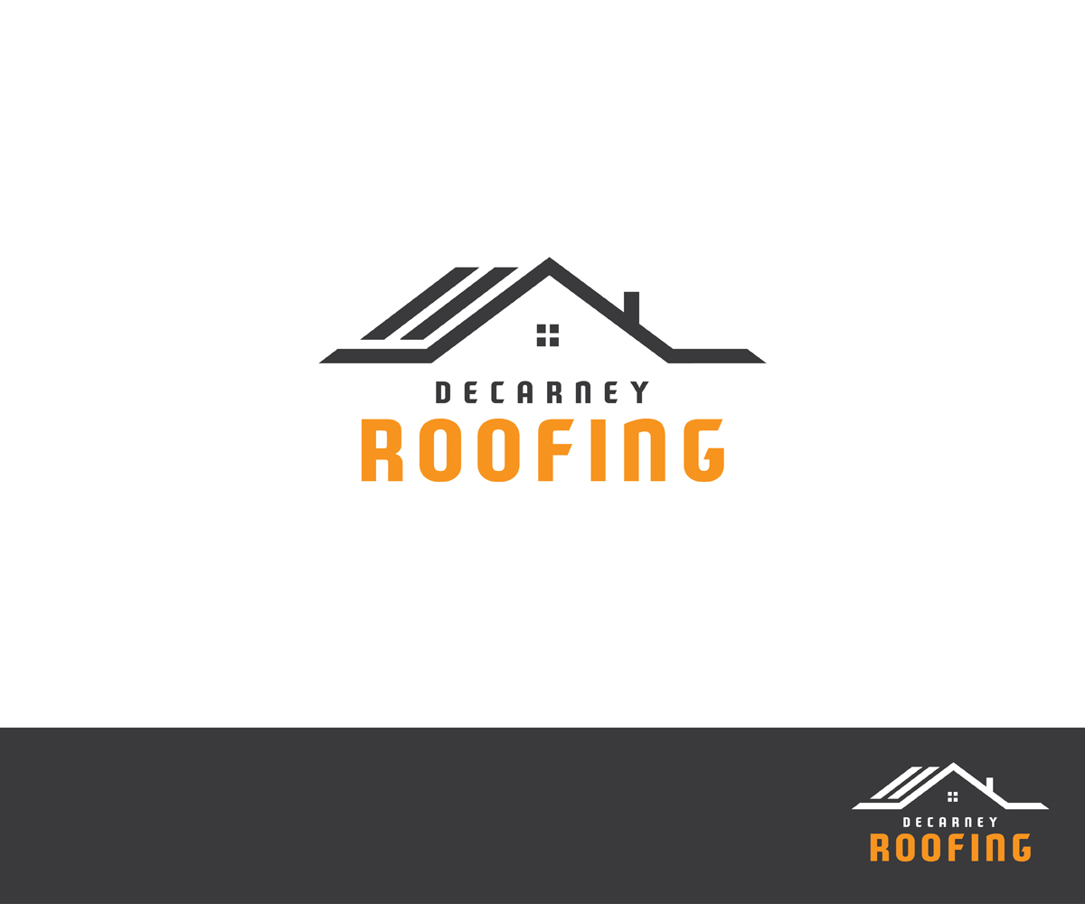 Logo-Design von KabhTech Studio für DeCarney Roofing | Design #13749236