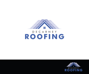 Diseño de Logo por KabhTech Studio para DeCarney Roofing | Diseño: #13749237