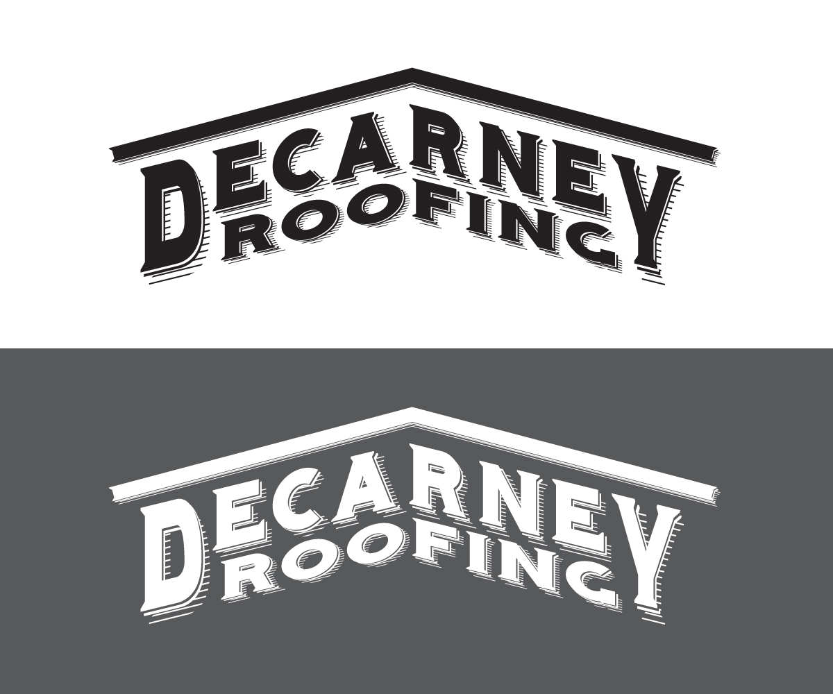 Logo-Design von 808Miles für DeCarney Roofing | Design #13812562