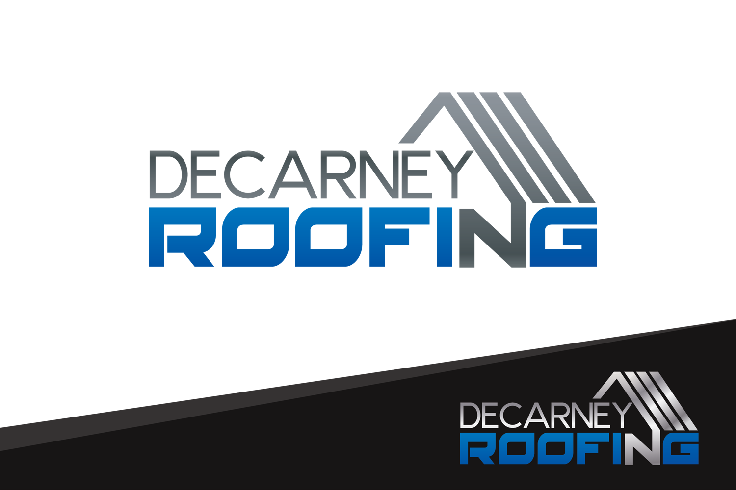 Logo-Design von AnjelsS für DeCarney Roofing | Design #13743843