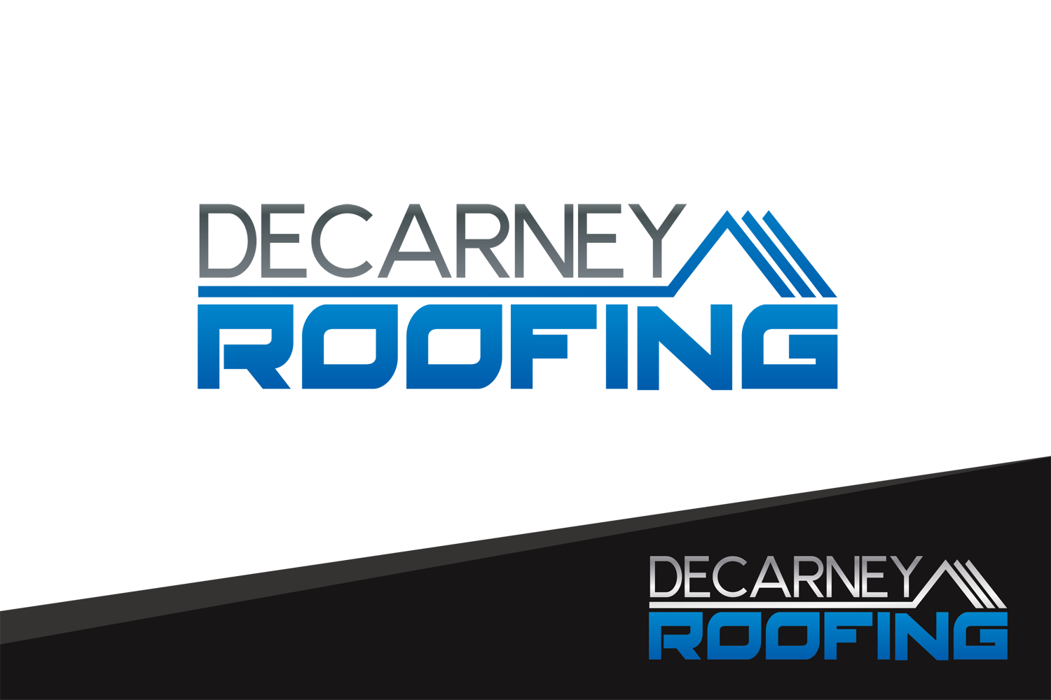 Logo-Design von AnjelsS für DeCarney Roofing | Design #13743844