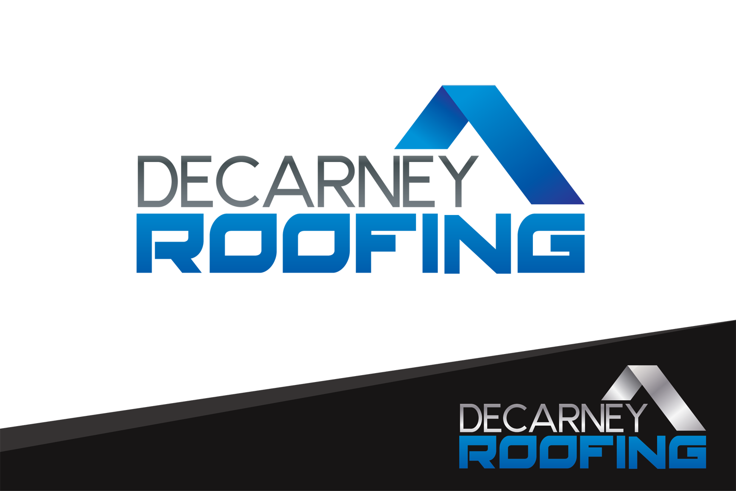 Logo-Design von AnjelsS für DeCarney Roofing | Design #13743845