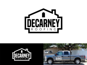 Diseño de Logo por JasonMaricArt para DeCarney Roofing | Diseño: #13787658