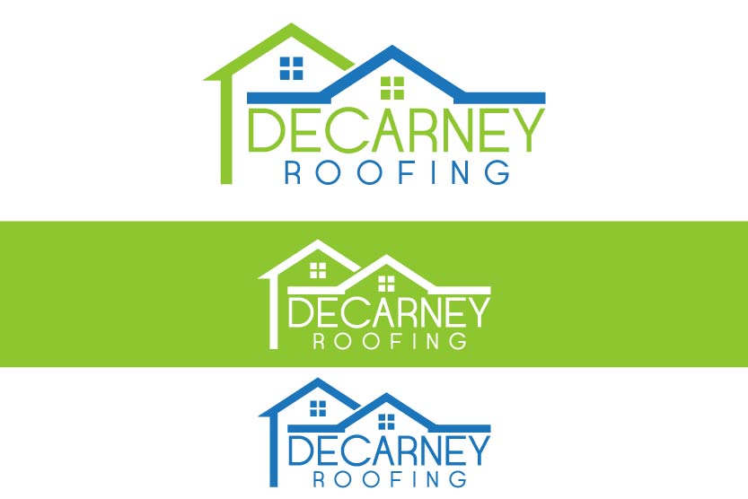 Logo Design by abstraxt for DeCarney Roofing | Design #13848662