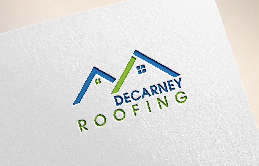 Logo Design by abstraxt for DeCarney Roofing | Design #13848666