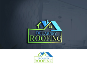 Logo-Design von abstraxt für DeCarney Roofing | Design: #13848669