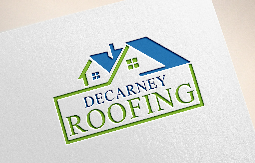 Logo Design by abstraxt for DeCarney Roofing | Design #13848670