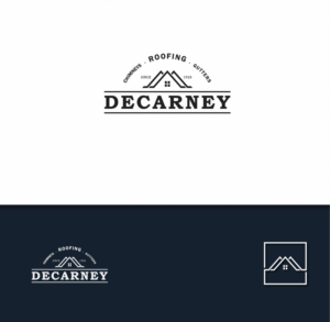 Logo-Design von Blind für DeCarney Roofing | Design: #13741002